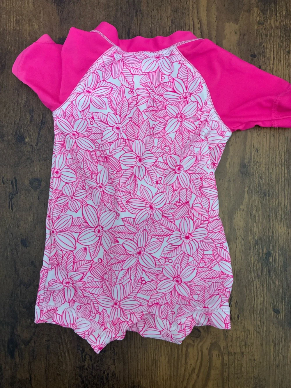 Old Navy 0-3M Rash Guard One-Piece Swimsuit